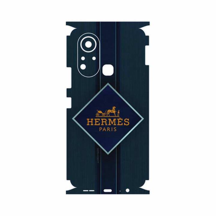 برچسب پوششی ماهوت مدل Hermes-Logo-FullSkin مناسب برای گوشی موبایل اینفینیکس Hot 11s MAHOOT Hermes-Logo-FullSkin Cover Sticker for Infinix Hot 11s